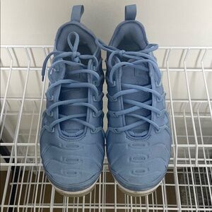 Nike Blue VaporMax Plus Athletic Shoes